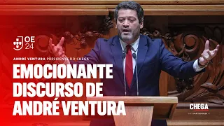 Emocionante discurso de André Ventura