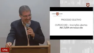 Devocional CPAJ - Ml 3.6-12  - Em que te roubamos ? - Dr. Heber Jr.