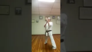 Kyokushin karate Full Kihon Geiko by Shihan Abdon valdebenito part2