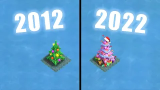 ALL Clashmas Trees In Clash Of Clans! 🎄 (2012-2022)