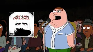 Peter Griffin cantando Bad Romance de Lady Gaga junto a Eminem y Miguel Angel - Fortnite Festival