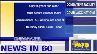 KRGV News In 60 for January 20, 2021