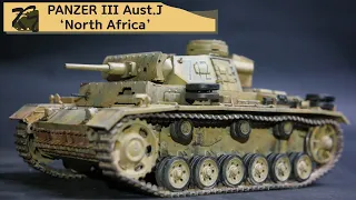 German panzer III Aust. J  'North Africa'  ACADEMY 1/35