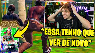 (DEU REPLAY) PULGA REAGE: FIGHT 2V2 DOS PROS NA FNCS MAJOR 3 WEEK 1! #45