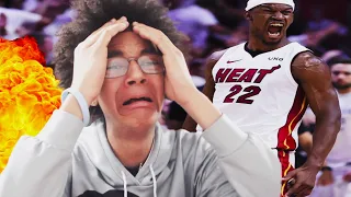 JIMMY BUTLER RUINED MY LIFE!!! BUCKS VS. HEAT NBA PLAYOFFS GAME 4 HIGHLIGHTS REACTION!!!