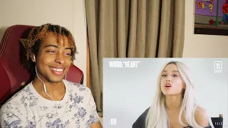 Ariana Grande Song Association Reaction | ELLE | Kind Sir