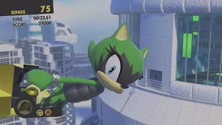Surge the Tenrec Avatar in SONIC FORCES
