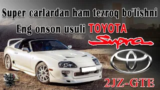 Toyota Supra A80 / 2JZ - GTE Super cardanam zo'r Avtomabil