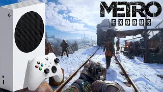 Metro Exodus Xbox Series S Геймплей 30 FPS