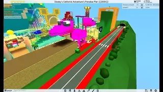 ROBLOX Theme Park Tycoon 2: Disney's California Adventure Paradise Pier Recreation 2001 - 2007