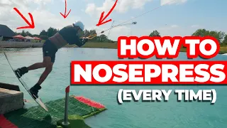 How To Nosepress (Nollie Start) EVERY TIME | Wakeboarding Tutorial | Wakeboard Tricks For Beginners