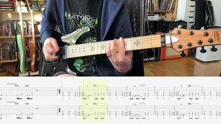 Crowbar - High Rate Extinction (Guitar Playthrough with Tabs)