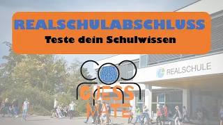 Würdest du den Realschulabschluss bestehen? I Wie gut ist dein Schulwissen? I Allgemeinwissen Fragen