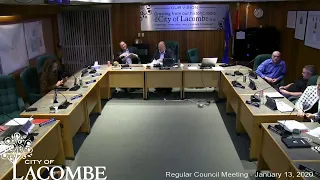 Regular Council Meeting - January 13, 2020