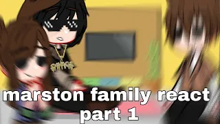 marston family react//part 1//orginal//red dead redemption 1&2//