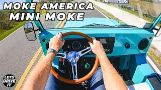 Moke America eMoke: The Perfect Stylish Beach Cruiser? | POV Drive