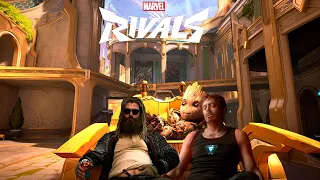 Жёсткий трайхард на альфе Marvel Rivals