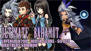 【DFFOO JP】Bahamut Ultimate LUFENIA LV200