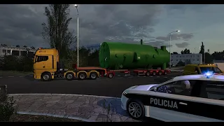 West Balkans DLC Special Transport! Industrial Condenser. - ATS / PNG 1.09 / Logitech G923