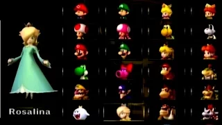 Mario Kart Wii - All Characters & Vehicles