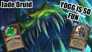 The most FUN DRUID DECK in wild | Jade Druid | Murder at Castle Nathria | Wild Hearthstone