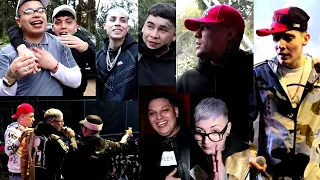 BACKSTAGE🎤🔥: MARCIANEKE, EL BAI, MALITO, BALBI, KINGSAVAGGE, ADÁN, VÍCTOR LA VOZ, FUSOK 💯