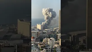 Lebanon-Beirut Explosion August 2020 - Original footage #LebanonBlast #explosion #BeirutExplosion