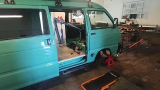 MINI VAN PIAGGIO PORTER, SMONTAGGIO MOTORE