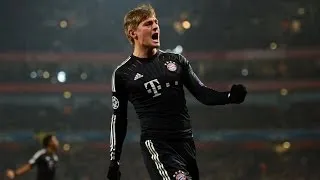 Toni Kroos Great Goal vs Arsenal | Arsenal vs Bayern Munich 0 2 | 19-02-2014
