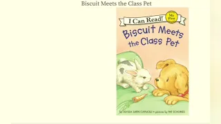 Shiza reads the Story nice way - Biscuit 🐶 Meets the Class Pet #readaloud