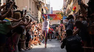 Carrera de tacones en Chueca