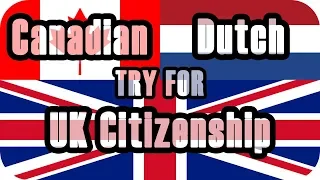 Taking The UK Citizenship Test with a Canadian and a Dutchman