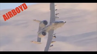 A-10 Weapons Training At Nellis