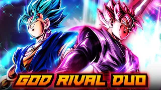 RIVALRY THAT TRANSCENDED THE HEAVENS! VEGITO AND ROSE BRING DIVINITY TO ALL! | DB Legends PVP