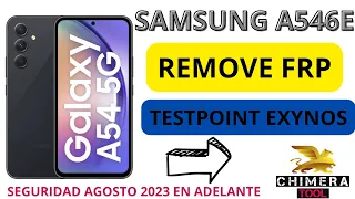 SAMSUNG A54 5G A546E EXYNOS REMOVE FRP TESTPOINT MODE NEW SECURITY EUB BACKUP FILES BY CHIMERATOOL🌎