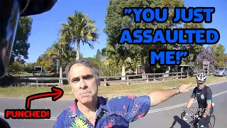 "You Just Assaulted Me!" Australian Bikers vs Stupid, Angry Drivers and Crazy People #4