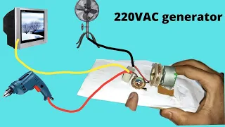 How To Make 220V dynamo generator At Home