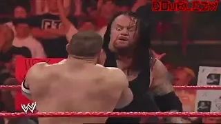 Undertaker Chokeslams to John Cena