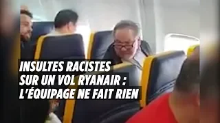 Insultes racistes sur un vol Ryanair : l'équipage ne fait rien