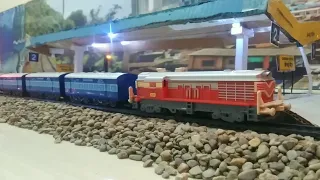 Golden Temple Mail Train Amazing😍 Running Centy Toy Train #indianrailways #toys #kids