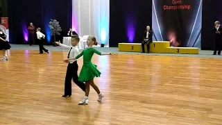 Juvenile (under 12), La (D class) / Championship of BDF (13.04.2019, Minsk) Sport Ballroom dancing