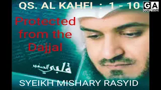 QS  AL KAHFI 1-10, PROTECTED FROM THE DAJJAL.  #SYEIKH MISHARY RASYID