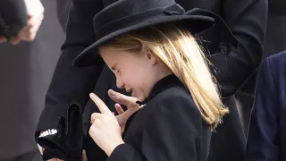 Fans Are Absolutely Gutted For Charlotte At The Queen's Funeral