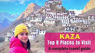 Kaza Spiti Valley - A Complete Sightseeing Guide - Jan 2023 - Spiti Valley Road Trip  - Episode 4