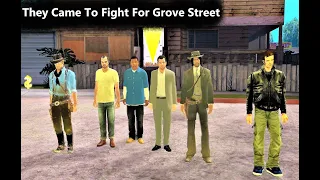 Arthur, Michael, Trevor, Franklin, Tommy, Claude, John, - They Came To Fight For Grove Street