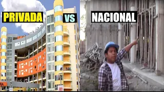 UNIVERSIDAD: PRIVADA vs NACIONAL "UPAO vs UNT"