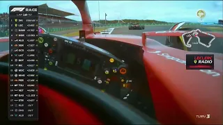 Charles Leclerc ANGRY Team Radio After Carlos Sainz Won't Let Him Past - F1 British Grand Prix 2022