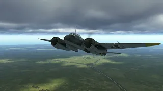 6. Ил-2 Штурмовик: Великие сражения. Вылет на Ju-88C-6 (ж/д станция, 12 целей).