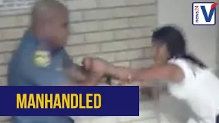 WATCH: Woman manhandled at a Cape Town police station