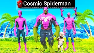Adopted By COSMIC SPIDERMAN BROTHERS in GTA 5 (GTA 5 MODS)